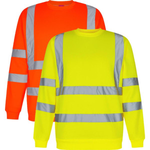 Engel 8041-253 Safety Sweatshirt / Arbejdstrøje Gul 3xl