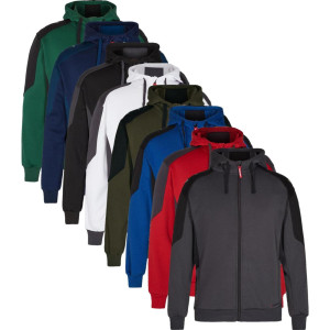 Engel 8820-233 Galaxy Sweat Cardigan Med Hætte Antrazitgrå/sort L