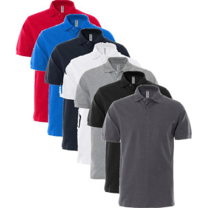 Fristads 100222 Acode Heavy Poloshirt K/æ, Herre Hvid 3xl