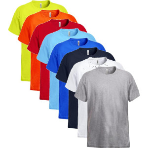 Fristads 100239 Acode T-Shirt 1911 / Arbejds T-Shirt Gråmeleret M