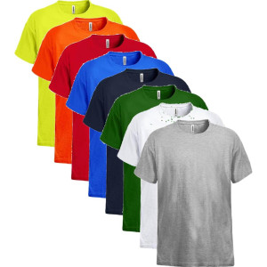Fristads 100240 Acode Heavy T-Shirt 1912 / Arbejds T-Shirt Mørkegrå 5xl