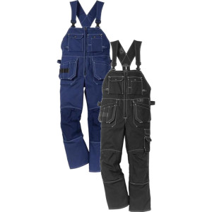 Fristads 100310 Håndværker Bomuld Overalls 51 / Arbejdsoveralls Sort D96