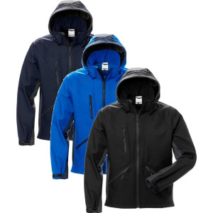 Fristads 124149 Acode Softshell Jakke 1414 / Arbejdsjakke Marine/grå L