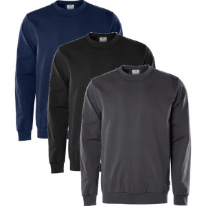 Fristads 131158 Green Sweatshirt 7989 Gos / Arbejdstrøje Mørk Marine L
