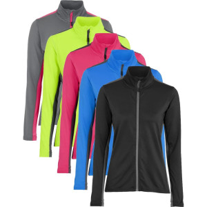 Graphix 1690401 Evora Fullzip Dame Grey/neon Pink L