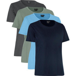 Id Identity 0529 T-Shirt Lyocell   Dame-Mocca-Xs