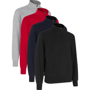 ID Identity Id 0603 Sweatshirt   Zip-Rød-L