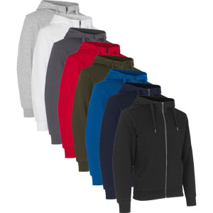 ID Identity Id 0638 Core Hoodie   Zip-Oliven-M