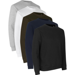 Id Identity 0682 Sweatshirt   Økologisk-Azur-S