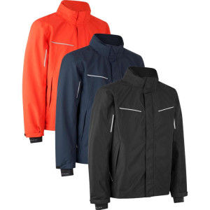 ID Identity Id 0712 Zip-N-Mix Skaljakke-Sort-2xl