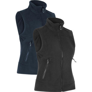 ID Identity Id 0812 Active Vest   Microfleece   Dame-Navy-3xl
