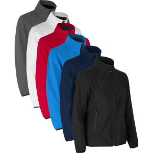 ID Identity Id 0856 Core Soft Shell Jakke  Dame-Azur-L