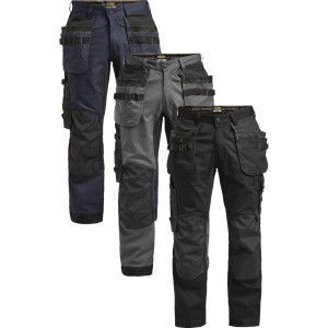 Jobman 2164 Håndværkerbukser Stretch Black C150