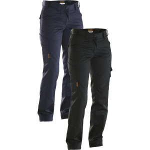 Jobman 2316 Servicebukser Stretch Dame Black Da36