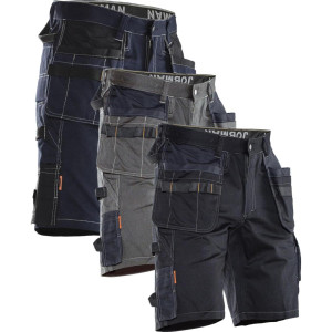 Jobman 2733 Håndværkershorts Bomuld Black C60