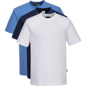 Portwest As20 Antistatisk Esd T-Shirt-Hvid-4xl