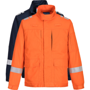 Portwest Fr601 Bizflame Plus Letvægts Jakke S Navy