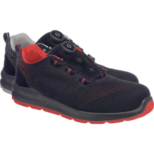 Ft08 Portwest Compositelite Wire Lukket Sikkerheds Trainer Strik S1p 40 Sort/rød
