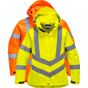 Portwest Lw70 Dame Hi-Vis Åndbar Jakke L Gul