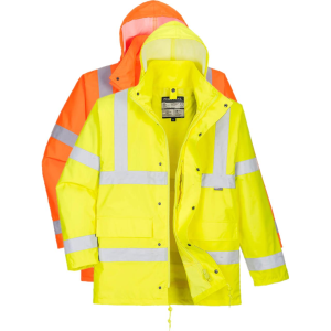 Portwest S468 Hi-Vis 4i1 Trafikjakke 2xl Gul