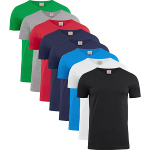 Printer 2264024 Heavy V-Neck Herre Ocean Blue 3xl