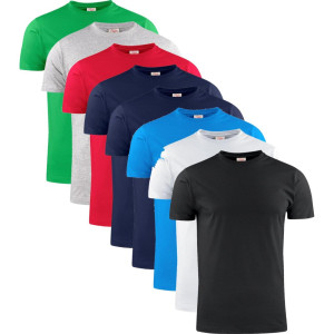 Printer 2264027 Light T-Shirt Rsx Herre Grey Melange 4xl