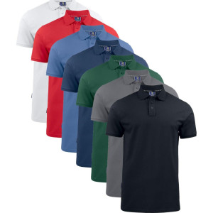 Projob 642022 2022 Poloshirt Med Elastan Grå Xs