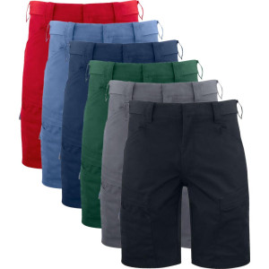 Projob 642522 2522 Shorts Med Stretchpaneler / Arbejdsshorts Skyblå C46