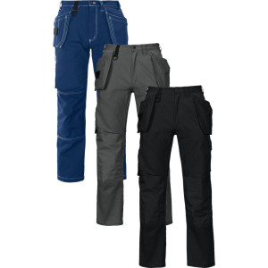 Projob 645501 5501 Bukser / Arbejdsbukser Black C60