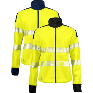 Projob 646111 6111 Sweatshirt En Iso 20471 Klasse 3/2, Damemodel / Arbejdstrøje Yellow/black S