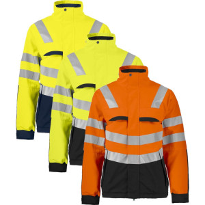 Projob 646415 6415 Jakke En Iso 20471 Klasse 3/2 / Arbejdsjakke Orange/black L