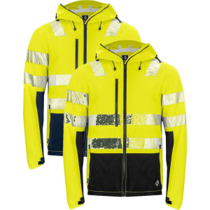 Projob 646416 6416 Skaljakke En Iso 20471 Klasse 3/2 / Arbejdsjakke Yellow/navy 2xl
