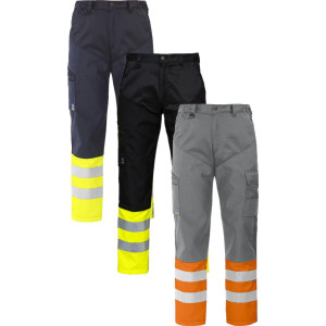 Projob 646507 6507 Buks En Iso 20471 Klasse 1 / Arbejdsbukser Yellow/black C44