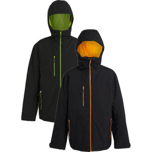 Regatta Rg253 Jakker Black / Lime Xl