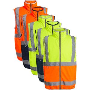 Regatta Rg257 Veste & Bodywarmers Orange / Navy Xl