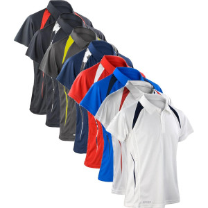 Spiro Rt177m Poloshirts Navy / White M
