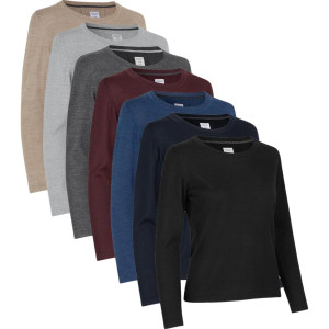 Seven Seas S640 The Knit   Dame-Blå Melange-2xl