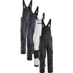 Snickers 6051 Allroundwork, Stretch Overalls Koksgrå/sort 124