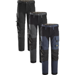 Snickers 6375 Allroundwork, Bukser I 4-Vejs Stretch Sort 116