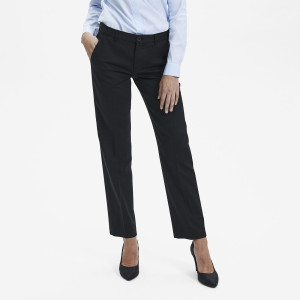 Sunwill 649-2722 Traveller Dame Bukser I Regular Fit Kvinde / Bukser Dark Navy 42/76