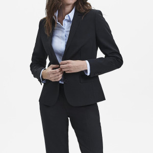 Sunwill 91212-2722 Traveller Dame Blazer I Modern Fit Kvinde / Blazer Charcoal 44