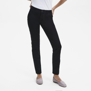Sunwill 91649-4451 Dame Chinos I Modern Fit Kvinde / Bukser Black 56/80