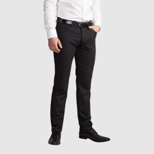 Sunwill 93-2722 5-Pocket Wool Trousers Herre / Bukser Dark Blue 29