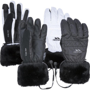 Trespass Yanki - Female Glove / Dame White L