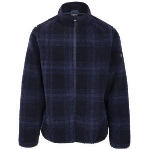 Trespass Epperstone- Male Fleece At400 Navy Check M