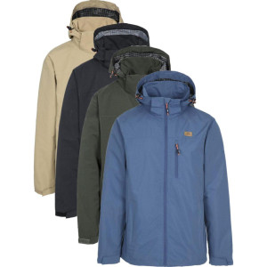Trespass Weir - Male Jkt Tp75  Black 2xl