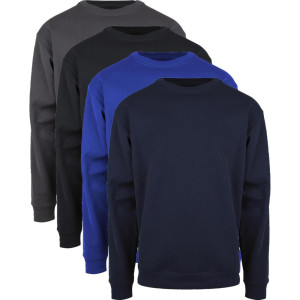 You Brands 6520 Organic Crew Neck Gots / Sweater Kornblå Xxl