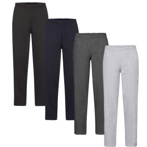 Fruit Of The Loom F481 Classic Open Hem Jog Pants Deep Navy Xxl