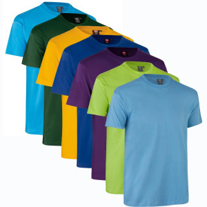 ID Identity Id 0500 Game® T-Shirt / Klassisk T-Shirt Med Rund Hals-Grå Melange-3xl