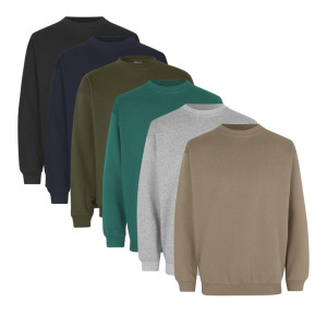ID Identity Id 0600 Sweatshirt / Klassisk Trøje-Navy-6xl